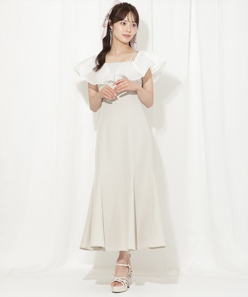 WILLSELECTION（ウィルセレクション）の「メロウラッフルマーメイドワンピース（ワンピース・レディース・ミント/ピンク/サックスブルー・FREE）」の18枚目の写真