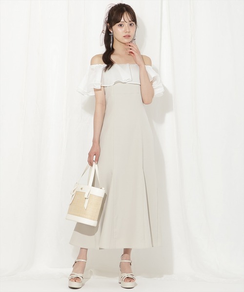 WILLSELECTION（ウィルセレクション）の「メロウラッフルマーメイドワンピース（ワンピース・レディース・ミント/ピンク/サックスブルー・FREE）」の21枚目の写真