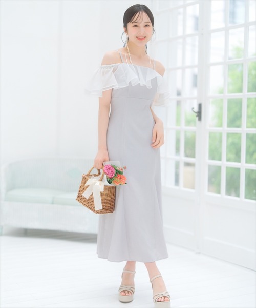 WILLSELECTION（ウィルセレクション）の「メロウラッフルマーメイドワンピース（ワンピース・レディース・ミント/ピンク/サックスブルー・FREE）」の22枚目の写真