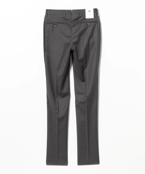 PT TORINO（ピーティートリノ）の「【別注】PT TORINO / GENTLEMAN-F ストレッチウール 1プリーツ スラックス（その他パンツ・メンズ・ダークブラウン/ネイビー/チャコールグレー/グレー・50/48/46/44）」の14枚目の写真