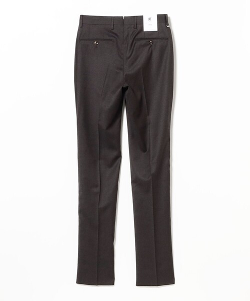 PT TORINO（ピーティートリノ）の「【別注】PT TORINO / GENTLEMAN-F ストレッチウール 1プリーツ スラックス（その他パンツ・メンズ・ダークブラウン/ネイビー/チャコールグレー/グレー・50/48/46/44）」の18枚目の写真