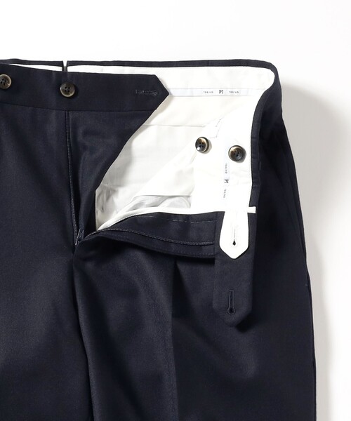 PT TORINO（ピーティートリノ）の「【別注】PT TORINO / GENTLEMAN-F ストレッチウール 1プリーツ スラックス（その他パンツ・メンズ・ダークブラウン/ネイビー/チャコールグレー/グレー・50/48/46/44）」の21枚目の写真