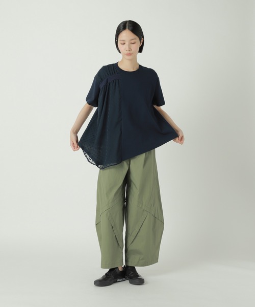 ZUCCa（ズッカ）の「オパールドットジャージィー / Tシャツ / S（Tシャツ/カットソー・レディース・ホワイト/ブラック/ネイビー・M size）」の8枚目の写真