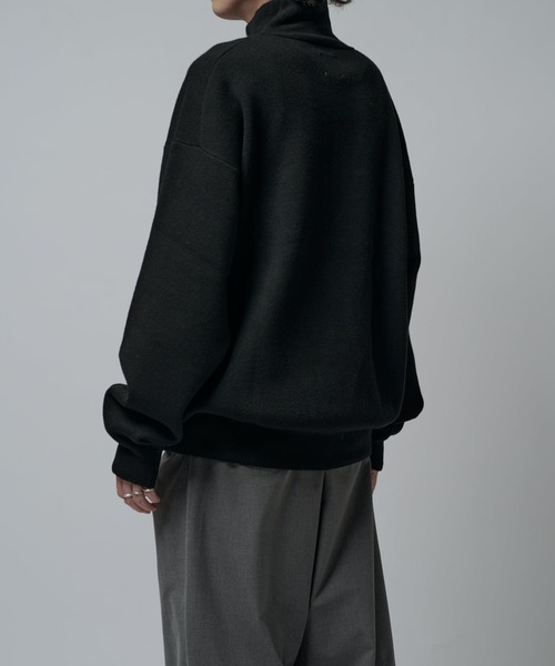 ウォッシャブルハーフZIPニット（ニット/セーター）｜Lui's（ルイス