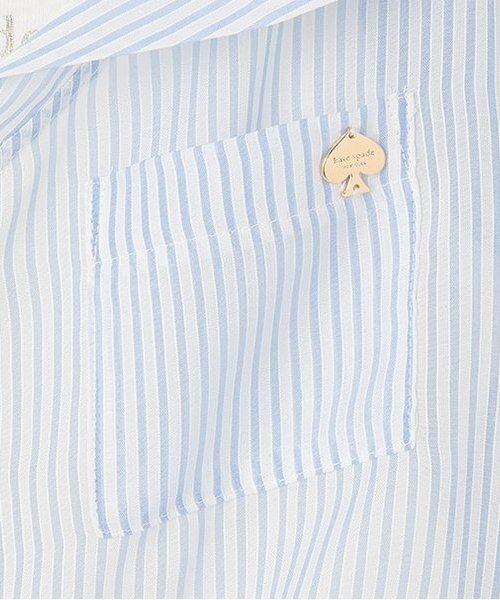 kate spade new york kids（ケイトスペードニューヨーク）の「トドラー シアーシャツ&タンクトップセット（シャツ/ブラウス・キッズ・サックスブルー/ブラック・120cm/130cm）」の6枚目の写真