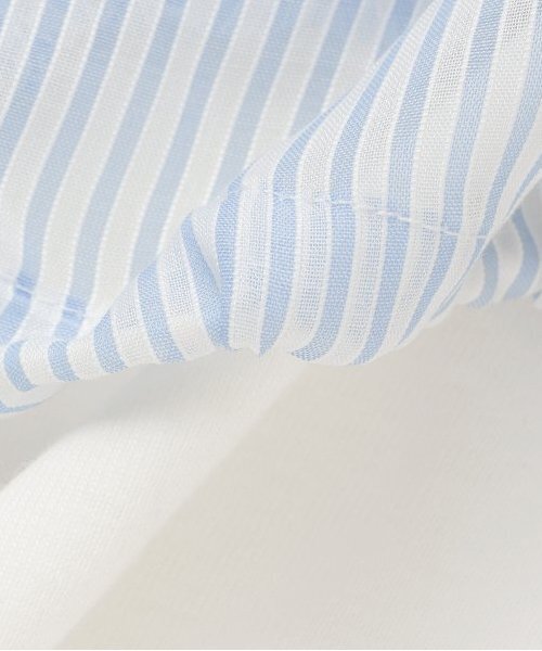 kate spade new york kids（ケイトスペードニューヨーク）の「トドラー シアーシャツ&タンクトップセット（シャツ/ブラウス・キッズ・サックスブルー/ブラック・120cm/130cm）」の14枚目の写真