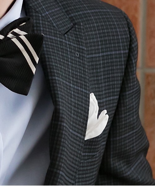 Buffalo Bobs（バッファローボブズ）の「BRIGHT GRID(ブライト グリッド)グリッドチェック 1B スーツ（スーツセット・メンズ・グレー・1/S/2/M/3/L/4(LL)）」の11枚目の写真