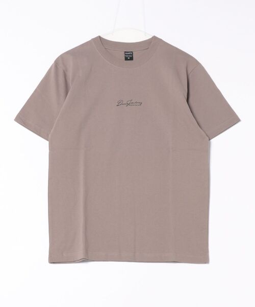 B'day(ビーデイ)の「ヘヴィウェイト天竺 プリント 半袖 クルーネック コットン100%(Tシャツ/カットソー・メンズ・ブラック/ホワイト/グレイッシュベージュ・LARGE/MEDIUM)」の3枚目の写真
