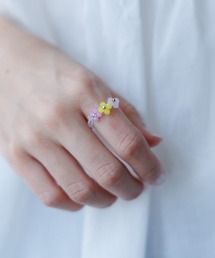 flower | カラーフラワーリング(リング)