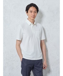 Perfect Suit FActory | 【高通気】レギュラー半袖ポロシャツ　ホワイト/ブラック/ネイビー(ポロシャツ)