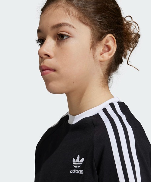★かわいい!adidas originals3ストライプショートTシャツ 楽天市場】adidas originals 3STRIPES S/S BABY TEE IP0662