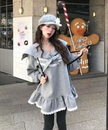 セーラー」に該当するワンピース（グレー/灰色系）ファッション