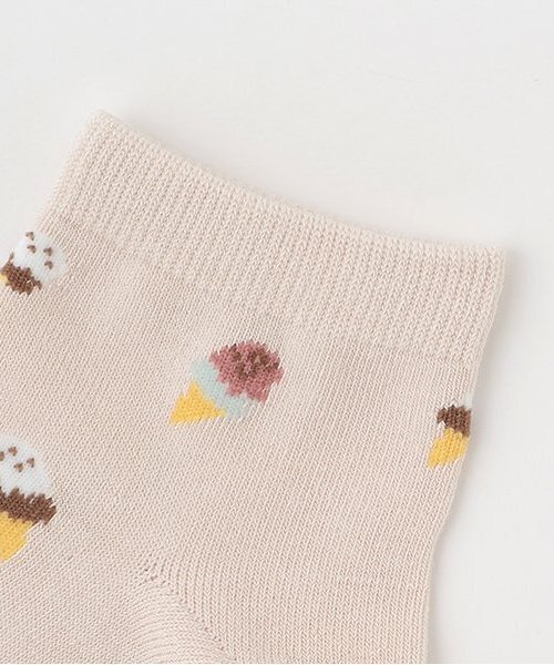petit main（プティマイン）の「GIRLS接触冷感ソックス2P（ソックス/靴下・キッズ・ピンク系その他/サックスブルー/アイボリー・SS/M/L/S）」の9枚目の写真