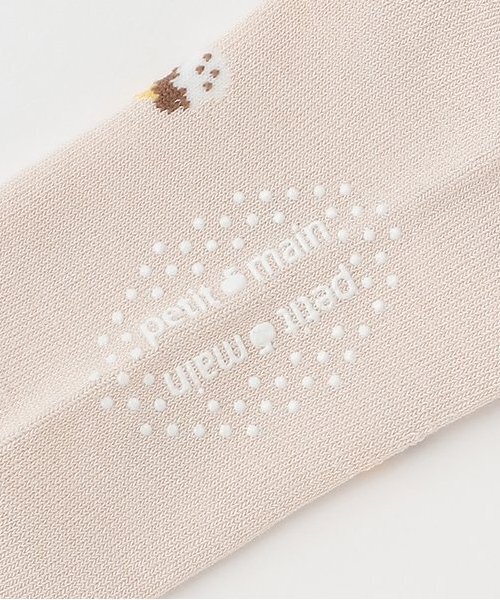 petit main（プティマイン）の「GIRLS接触冷感ソックス2P（ソックス/靴下・キッズ・ピンク系その他/サックスブルー/アイボリー・SS/M/L/S）」の4枚目の写真