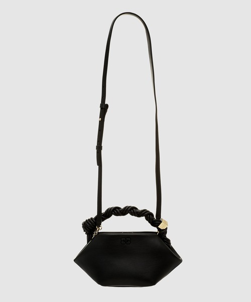 GANNI(ガニー)の「Ganni Bou Bag Mini(ハンドバッグ・レディース・ブラック・ONE SIZE)」の1枚目の写真
