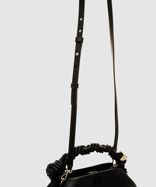 GANNI(ガニー)の「Ganni Bou Bag Mini(ハンドバッグ・レディース・ブラック・ONE SIZE)」の3枚目の写真