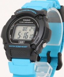 CASIO カシオ/ デジタル腕時計 5気圧防水 LEDライト 軽量 樹脂バンド ユニセックス /// Wシリーズ
