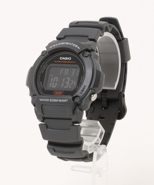 CASIO(カシオ)の「CASIO カシオ/ デジタル腕時計 5気圧防水 LEDライト 軽量 樹脂バンド ユニセックス /// Wシリーズ(デジタル腕時計・メンズ・ネイビー/オフホワイト/グリーン/ブラック/ブルー系その他/ブルー/グレー・FREE)」の19枚目の写真