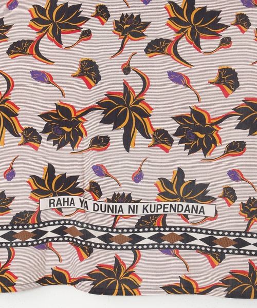 チャイハネ（チャイハネ）の「【チャイハネ】アフリラ開襟シャツ（シャツ/ブラウス・レディース・ブラック/ベージュ/ブルー・FREE）」の6枚目の写真