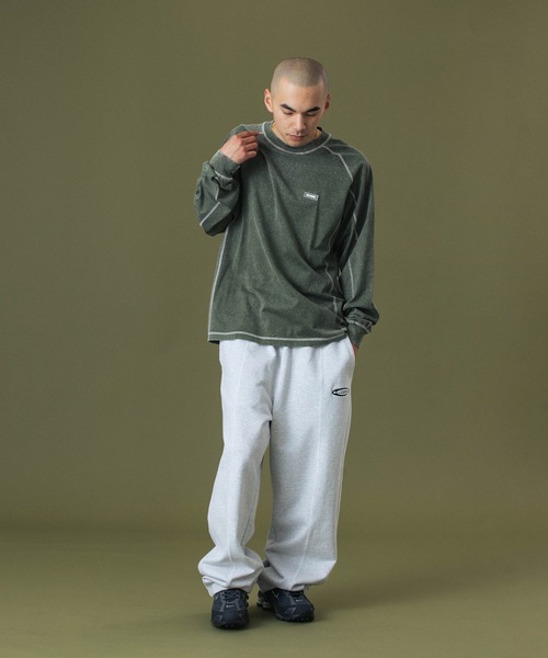XLARGE（エクストララージ）の「OVAL LOGO SWEAT PANTS（スウェットパンツ・メンズ・アッシュ/ネイビー/ブラック・S/M/L/XL）」の20枚目の写真