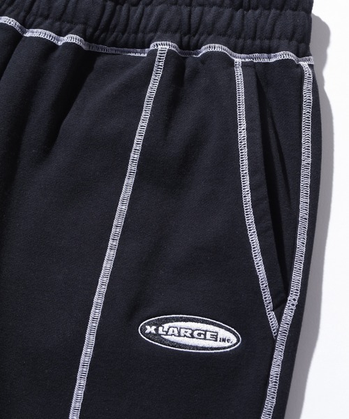 XLARGE（エクストララージ）の「OVAL LOGO SWEAT PANTS（スウェットパンツ・メンズ・アッシュ/ネイビー/ブラック・S/M/L/XL）」の14枚目の写真