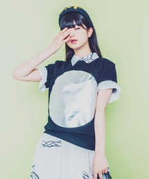 MONDEWORK（モンドワーク）の「circleプリントTシャツ（Tシャツ/カットソー）」