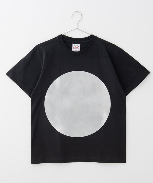 MONDEWORK(モンドワーク)の「circleプリントTシャツ(Tシャツ/カットソー・レディース・ホワイト/ブラック・M/S)」の5枚目の写真
