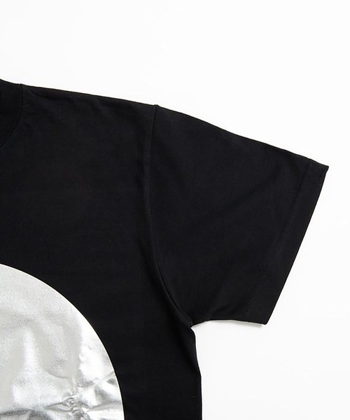 MONDEWORK(モンドワーク)の「circleプリントTシャツ(Tシャツ/カットソー・レディース・ホワイト/ブラック・M/S)」の8枚目の写真