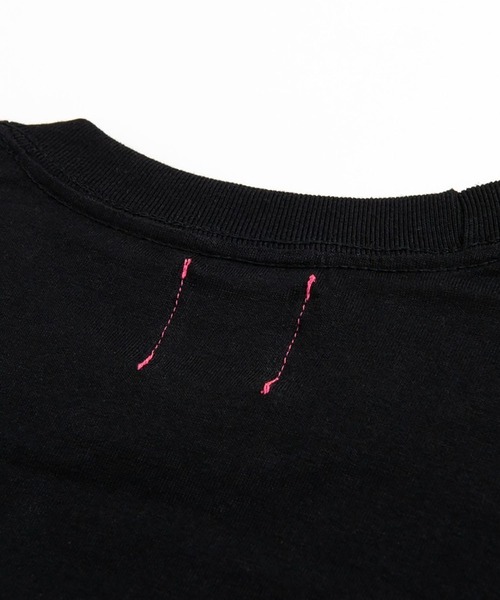 MONDEWORK(モンドワーク)の「circleプリントTシャツ(Tシャツ/カットソー・レディース・ホワイト/ブラック・M/S)」の7枚目の写真