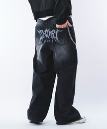 SHORT ROUND | SHORT ROUND/【25年春夏新作】トライバルデニムパンツ(デニムパンツ)