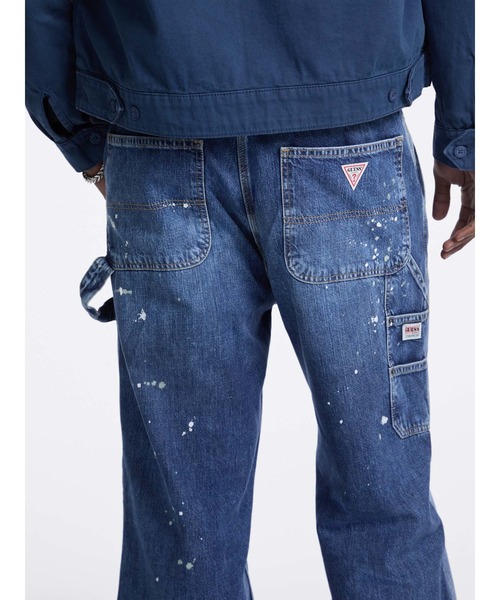 Guess（ゲス）の「GUESS Originals Panel Carpenter Pant デニムパンツ カーペンター（デニムパンツ・メンズ・インディゴブルー・28inch/29inch/30inch/31inch/32inch）」の5枚目の写真