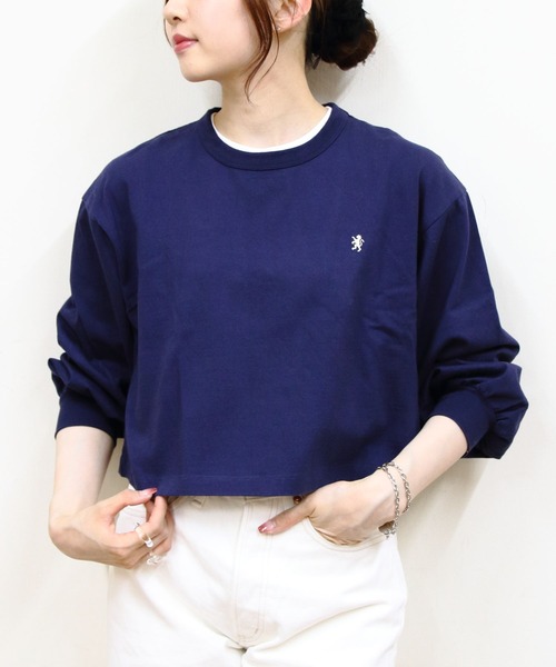 Gymphlex/ジムフレックス パフスリーブクルーネックプルオーバー PUFF