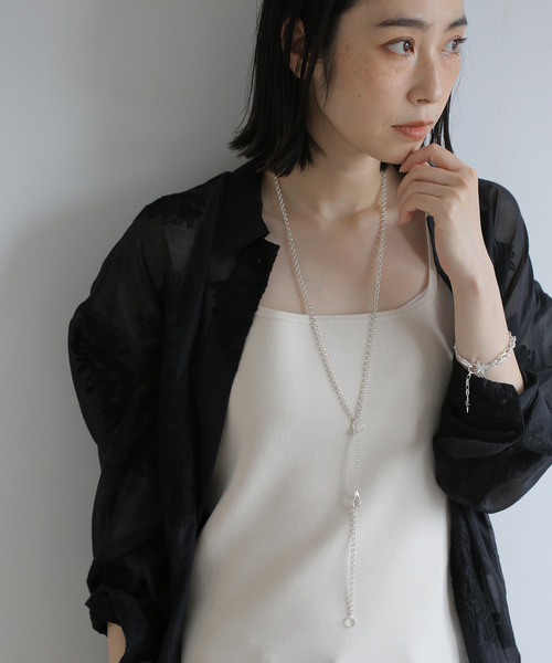 Soierie（ソワリー）の「【Soierie/ソワリー】Hair art lariat（ネックレス・レディース・シルバー・FREE）」の9枚目の写真