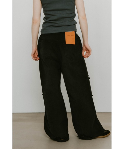 Knuth Marf damage denim pants(unisex)（デニムパンツ）｜Knuth