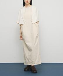 KBF | ポケットディティールコクーンワンピース(ワンピース)