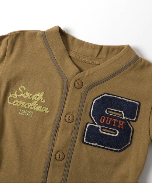 F.O.KIDS（エフオーキッズ）の「【ジュニア対応】カスタムワッペンシャツ（カーディガン/ボレロ・キッズ・ベージュ/キナリ・80/90/100/110/120/130/140）」の5枚目の写真