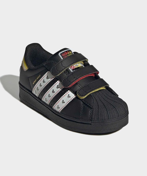 Disney（ディズニー）の「アディダス ディズニー SST LEDライト コンフォートクロージャー シューズ キッズ / adidas Disney SST LED Lights Comfort Closure Shoes Kids / アディダスオリジナルス adidas Originals（スニーカー・キッズ・ブラック・17.0cm/18.0cm/19.0cm/20.0cm/21.0cm）」の4枚目の写真