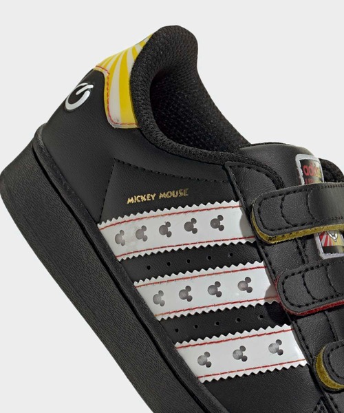 Disney（ディズニー）の「アディダス ディズニー SST LEDライト コンフォートクロージャー シューズ キッズ / adidas Disney SST LED Lights Comfort Closure Shoes Kids / アディダスオリジナルス adidas Originals（スニーカー・キッズ・ブラック・17.0cm/18.0cm/19.0cm/20.0cm/21.0cm）」の8枚目の写真