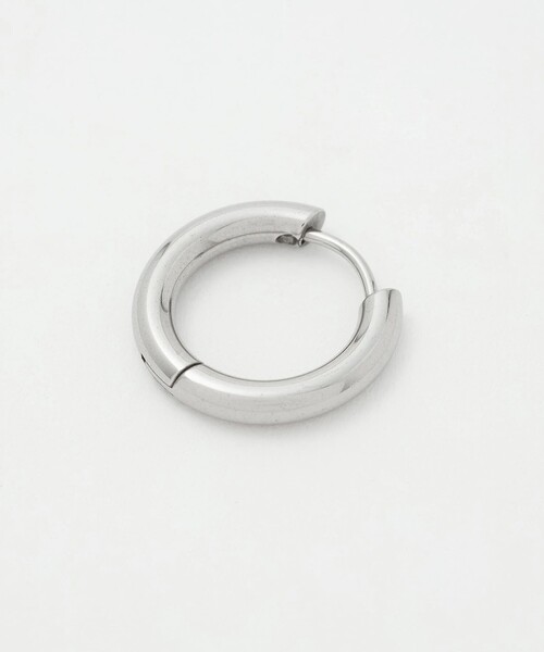 CITEN(シテン)の「<CITEN>ステンレスミドルフープピアス(ピアス(両耳用)・レディース・シルバー/ゴールド・FREE)」の4枚目の写真