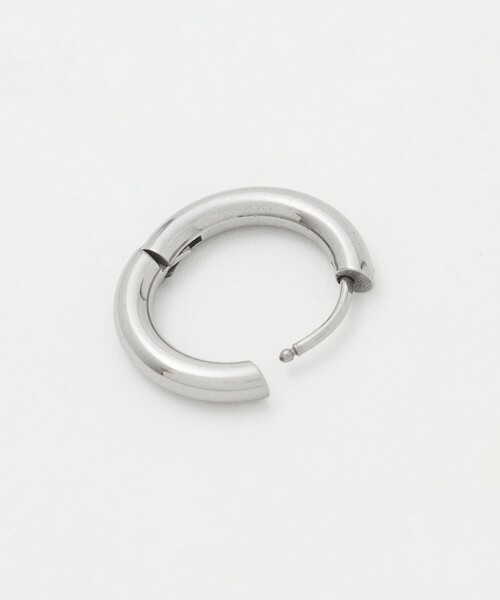 CITEN(シテン)の「<CITEN>ステンレスミドルフープピアス(ピアス(両耳用)・レディース・シルバー/ゴールド・FREE)」の5枚目の写真