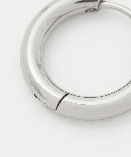 CITEN(シテン)の「<CITEN>ステンレスミドルフープピアス(ピアス(両耳用)・レディース・シルバー/ゴールド・FREE)」の7枚目の写真