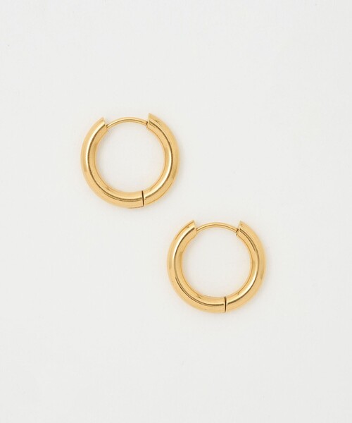 CITEN(シテン)の「<CITEN>ステンレスミドルフープピアス(ピアス(両耳用)・レディース・シルバー/ゴールド・FREE)」の8枚目の写真