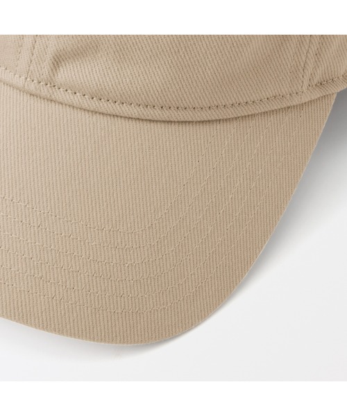 無印良品(ムジルシリョウヒン)の「UVカットコットンツイル キャップ(キャップ・レディース・ダークグリーン/ブラウン/ダークベージュ/ブラック・55-59cm)」の16枚目の写真