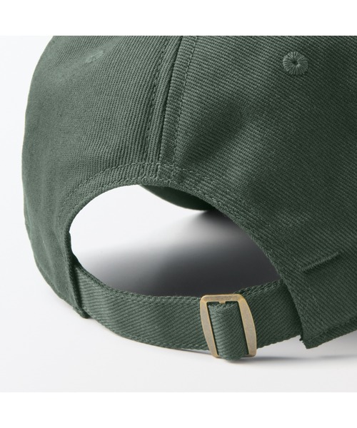 無印良品(ムジルシリョウヒン)の「UVカットコットンツイル キャップ(キャップ・レディース・ダークグリーン/ブラウン/ダークベージュ/ブラック・55-59cm)」の8枚目の写真