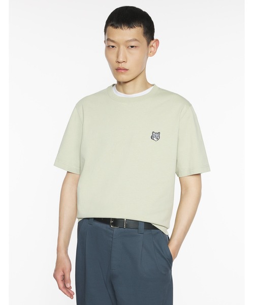 Maison Kitsune(メゾンキツネ)の「FOX HEAD COMFORT TEE-SHIRT(Tシャツ/カットソー・メンズ・ブラック/ネイビー/グレー/ホワイト/グリーン系その他/サックスブルー・XL/L/M/S/XS)」の5枚目の写真
