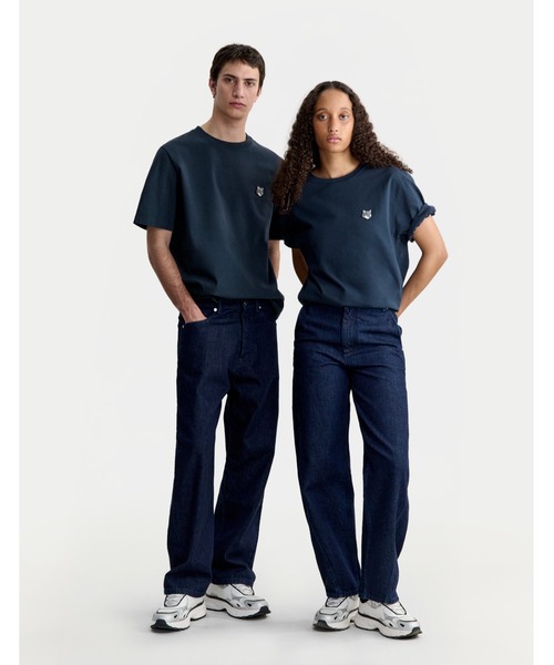 Maison Kitsune(メゾンキツネ)の「FOX HEAD COMFORT TEE-SHIRT(Tシャツ/カットソー・メンズ・ブラック/ネイビー/グレー/ホワイト/グリーン系その他/サックスブルー/ライトベージュ/ライトオリーブ・XL/L/M/S/XS)」の16枚目の写真