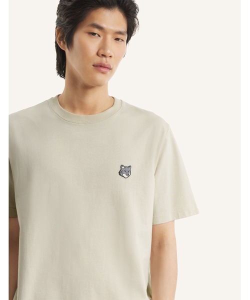 Maison Kitsune(メゾンキツネ)の「FOX HEAD COMFORT TEE-SHIRT(Tシャツ/カットソー・メンズ・ブラック/ネイビー/グレー/ホワイト/グリーン系その他/サックスブルー/ライトベージュ/ライトオリーブ・XL/L/M/S/XS)」の13枚目の写真