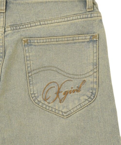X-girl(エックスガール)の「X-girl × LEE DENIM PANTS(デニムパンツ・レディース・ライトインディゴブルー・XS/S/M)」の12枚目の写真