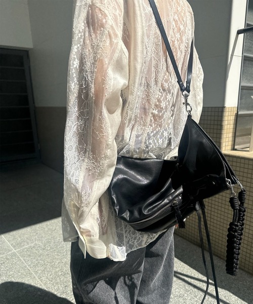 トップス AMERI rmt LACE WAVE PATCHWORK SHIRT（シャツ/ブラウス）｜Ameri（アメリ