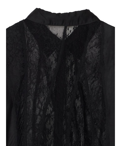 LACE WAVE PATCHWORK SHIRT（シャツ/ブラウス）｜Ameri（アメリ